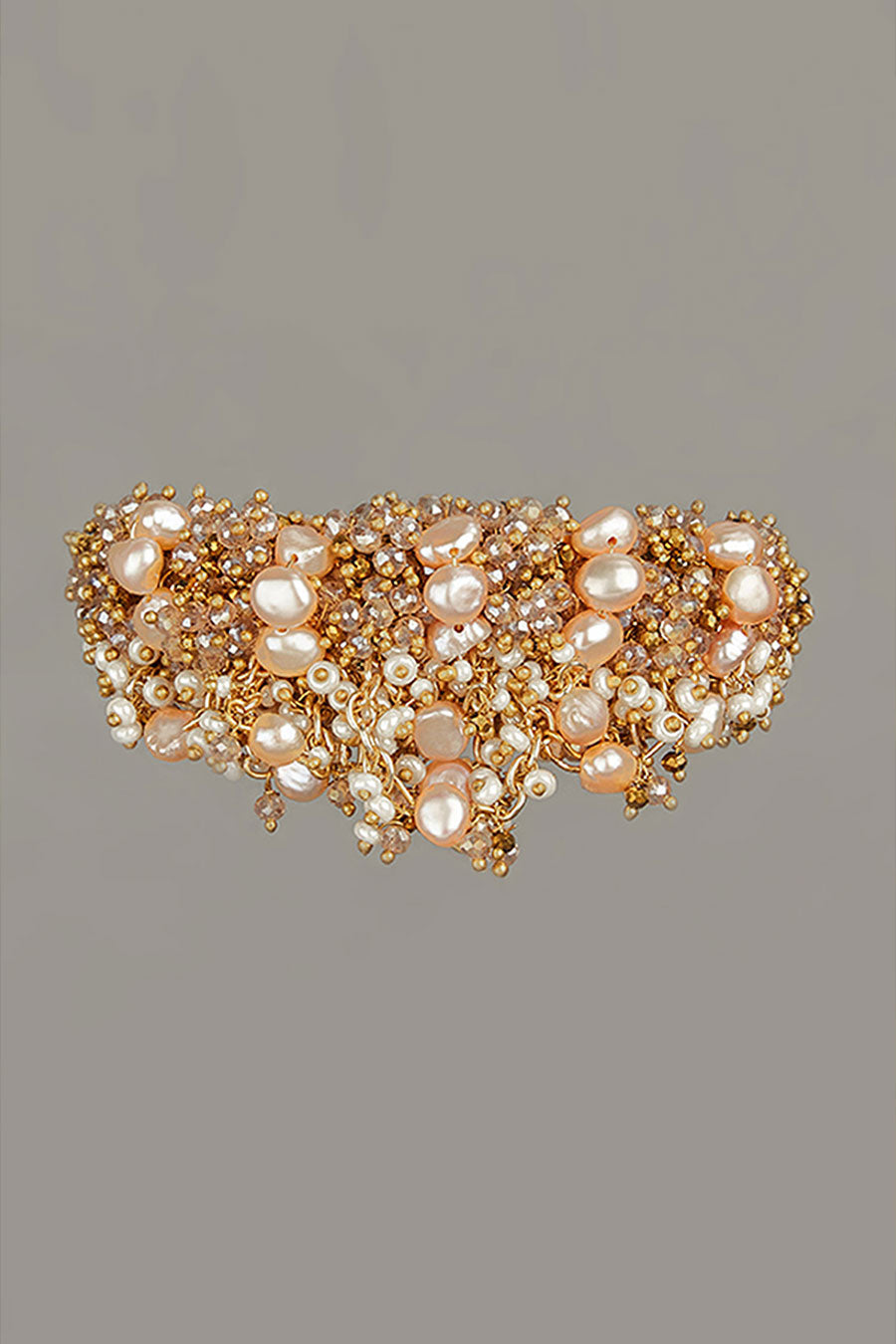 Peach Semi-Precious Stone Bracelet