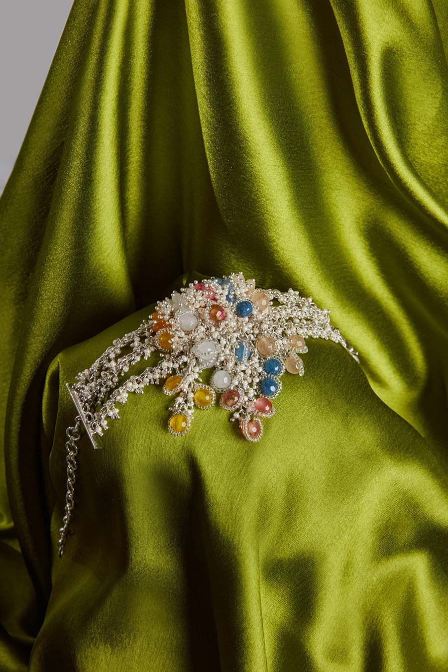 Multicolour Pearl Bracelet