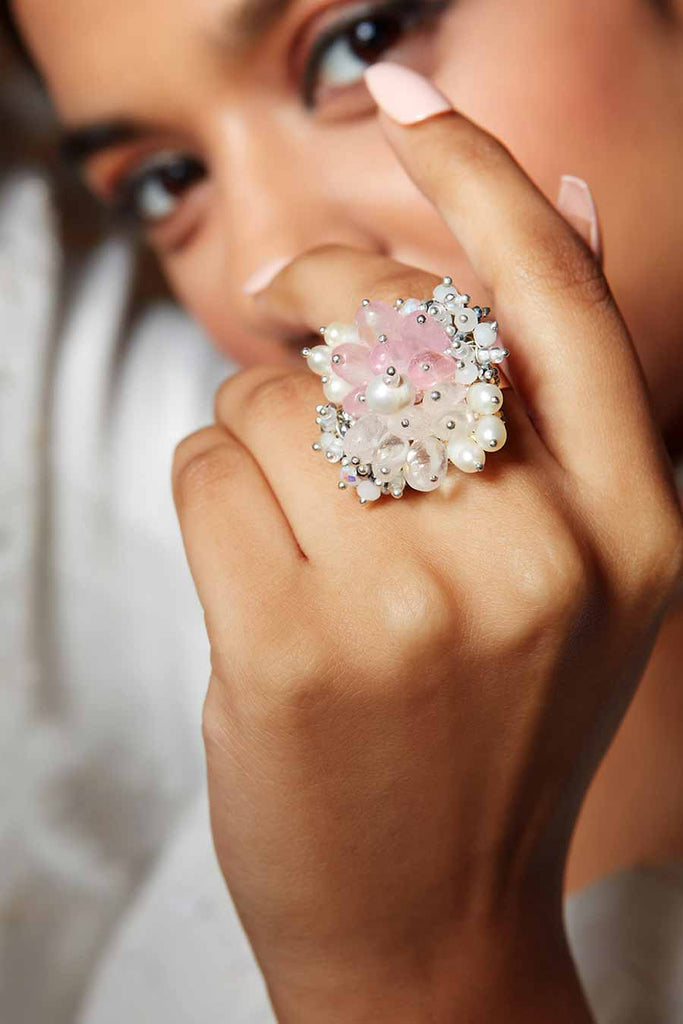 Tesoro Ladies Fashion Gem-Stone and Diamond Ring 311507-BTW - Lowe's  Jewelers