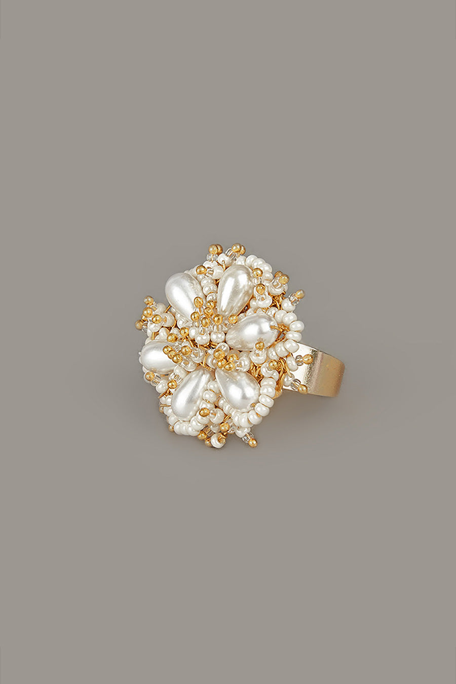 White Pearl Ring