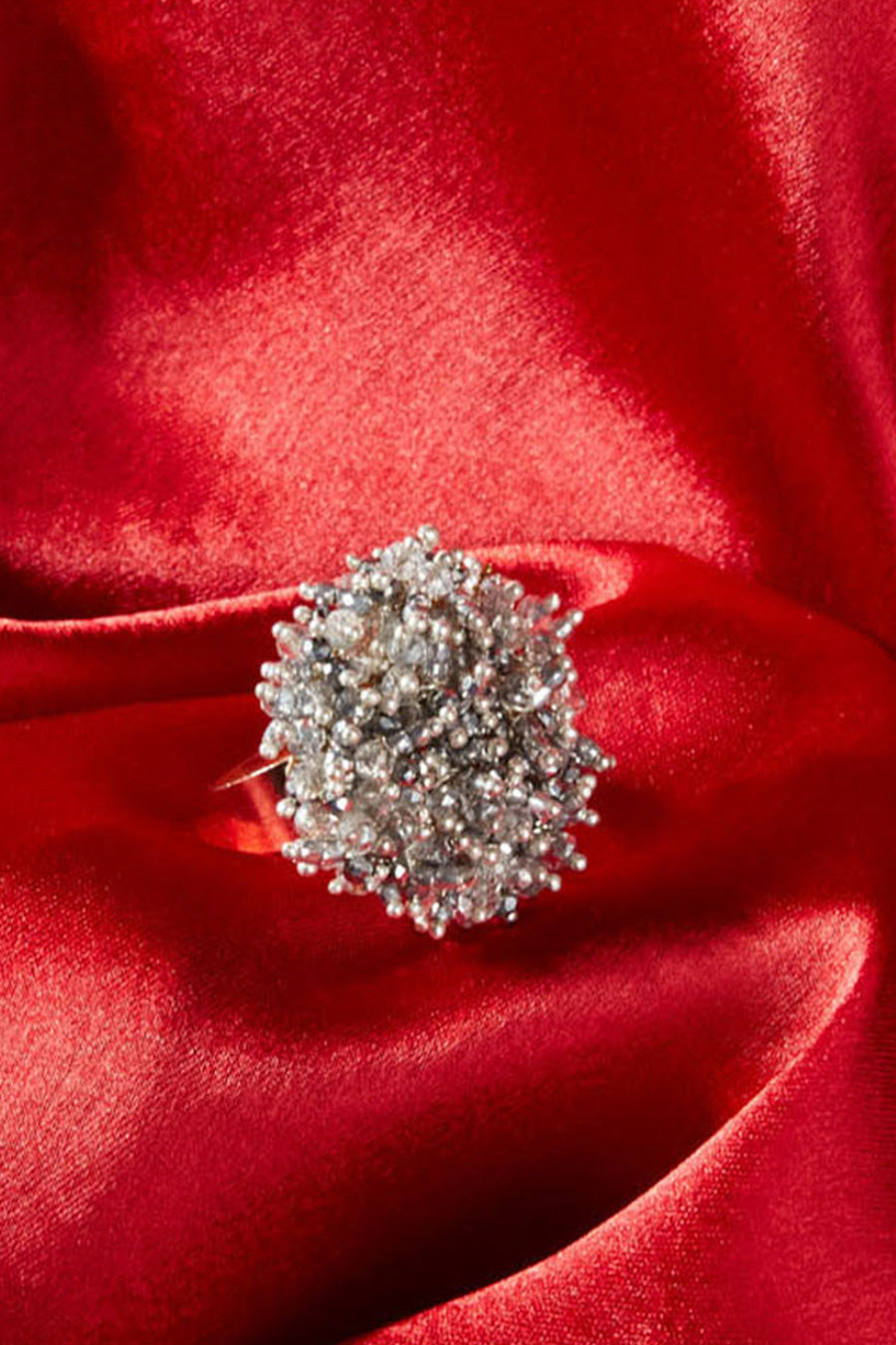 Silver Semi-Precious Stone Ring