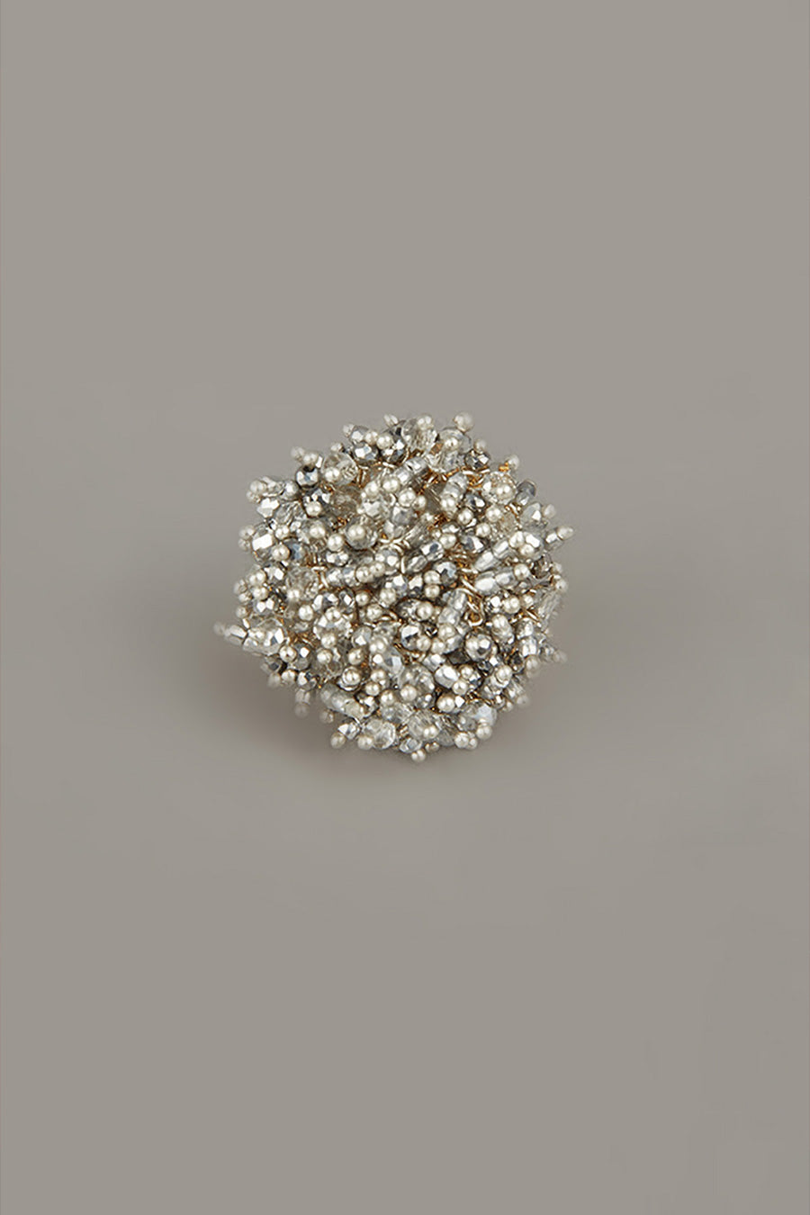 Silver Semi-Precious Stone Ring