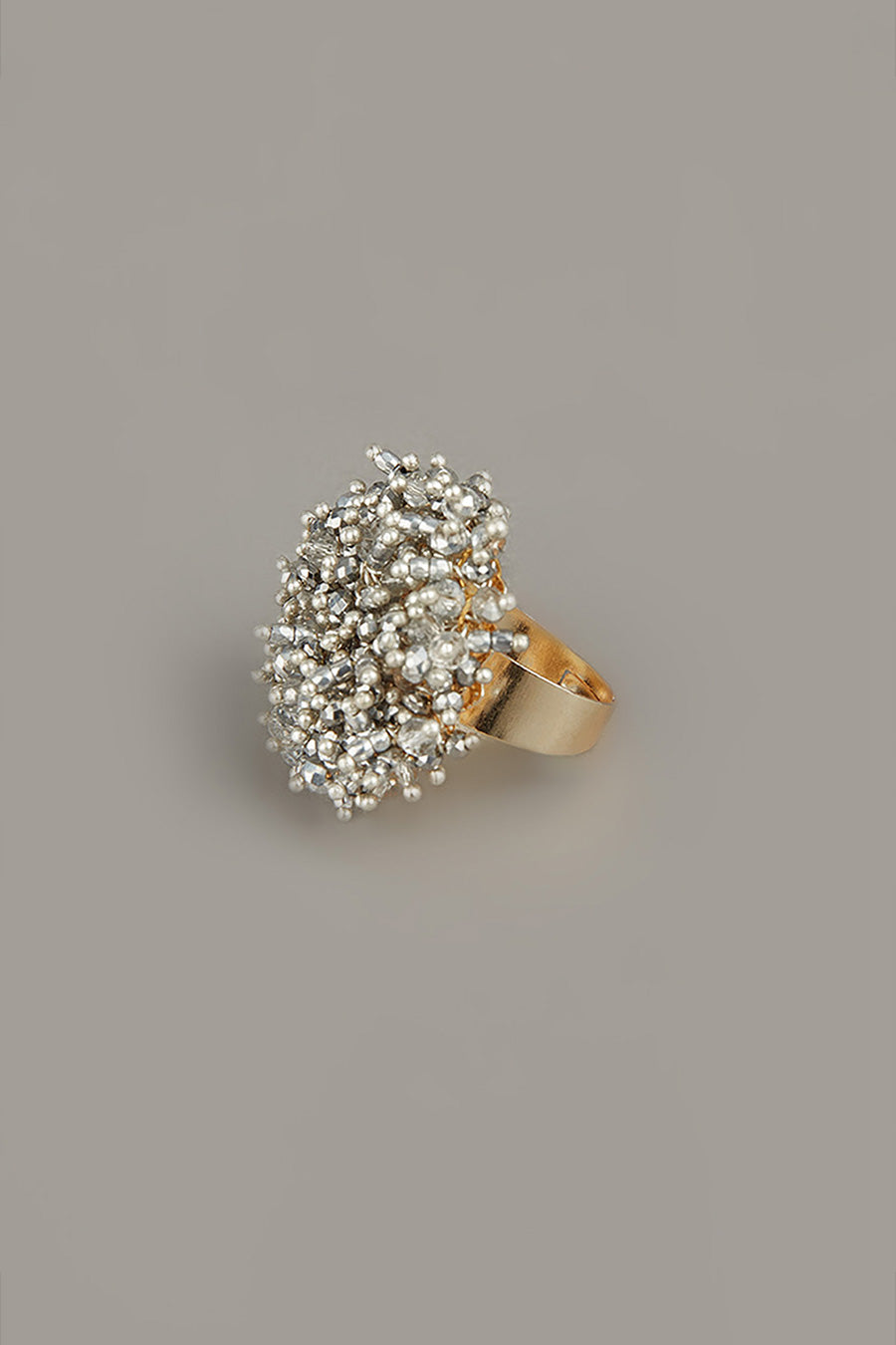 Silver Semi-Precious Stone Ring