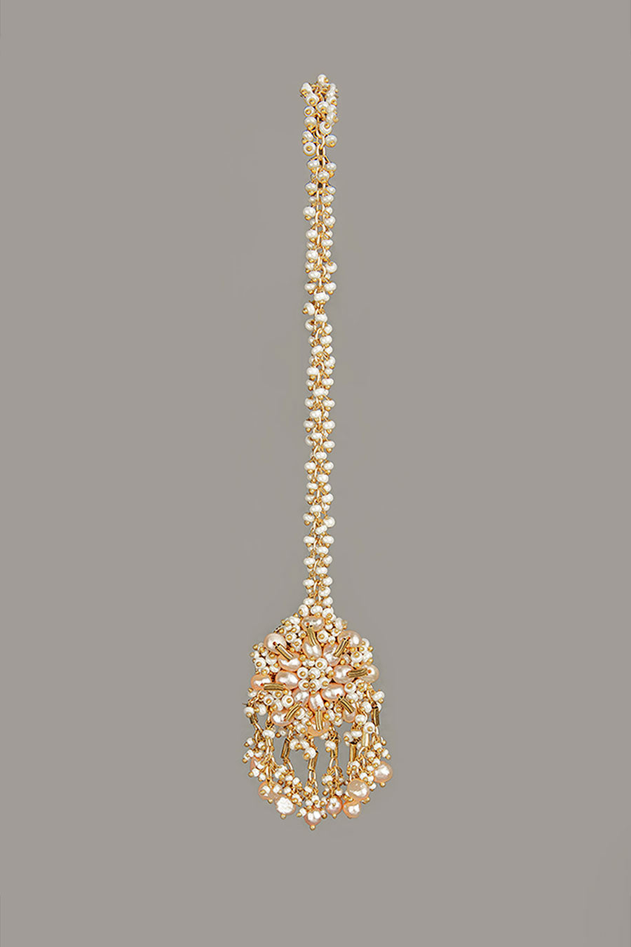 Peach Pearl Jewellery Set