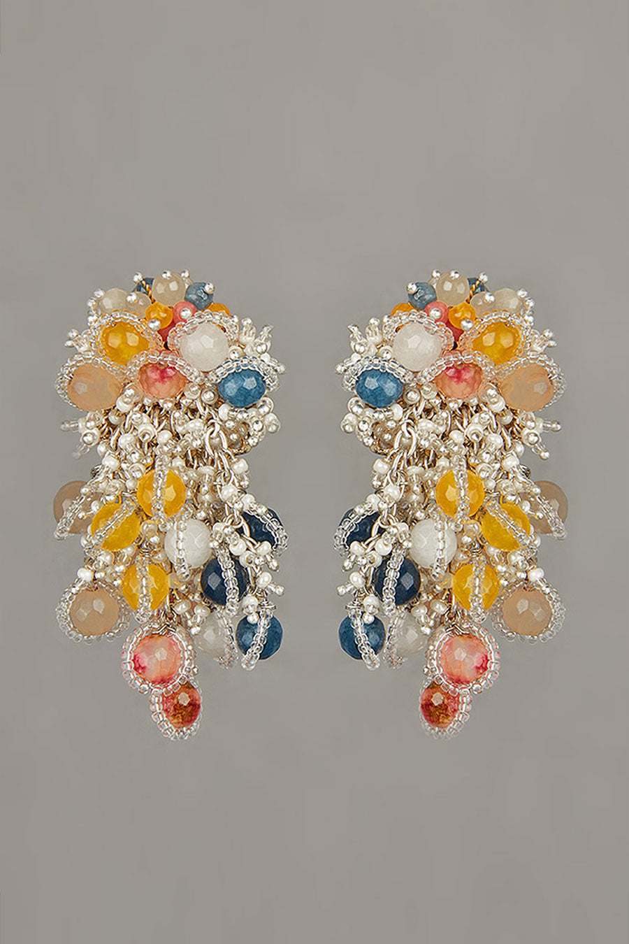 Multicolour Pearl Jewellery Set