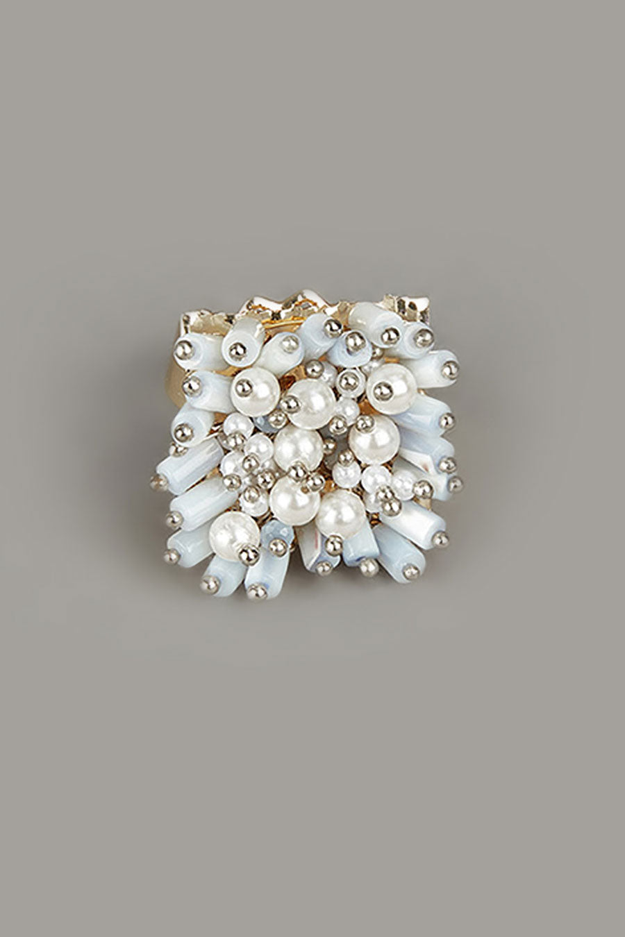 Blue Semi-Precious Stone Ring