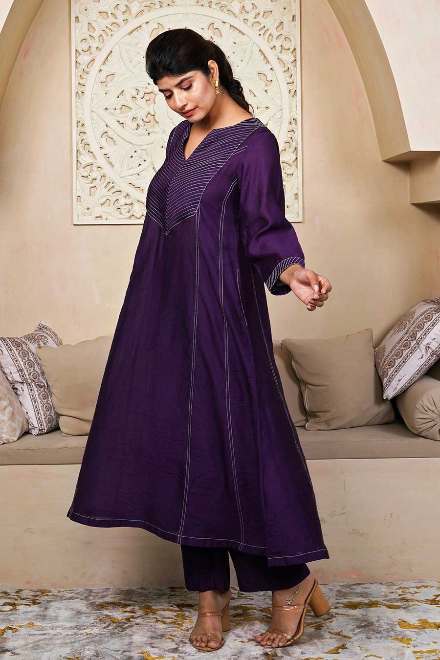 Violet Kali Tunic & Pant Set