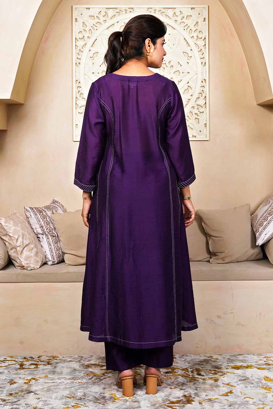 Violet Kali Tunic & Pant Set