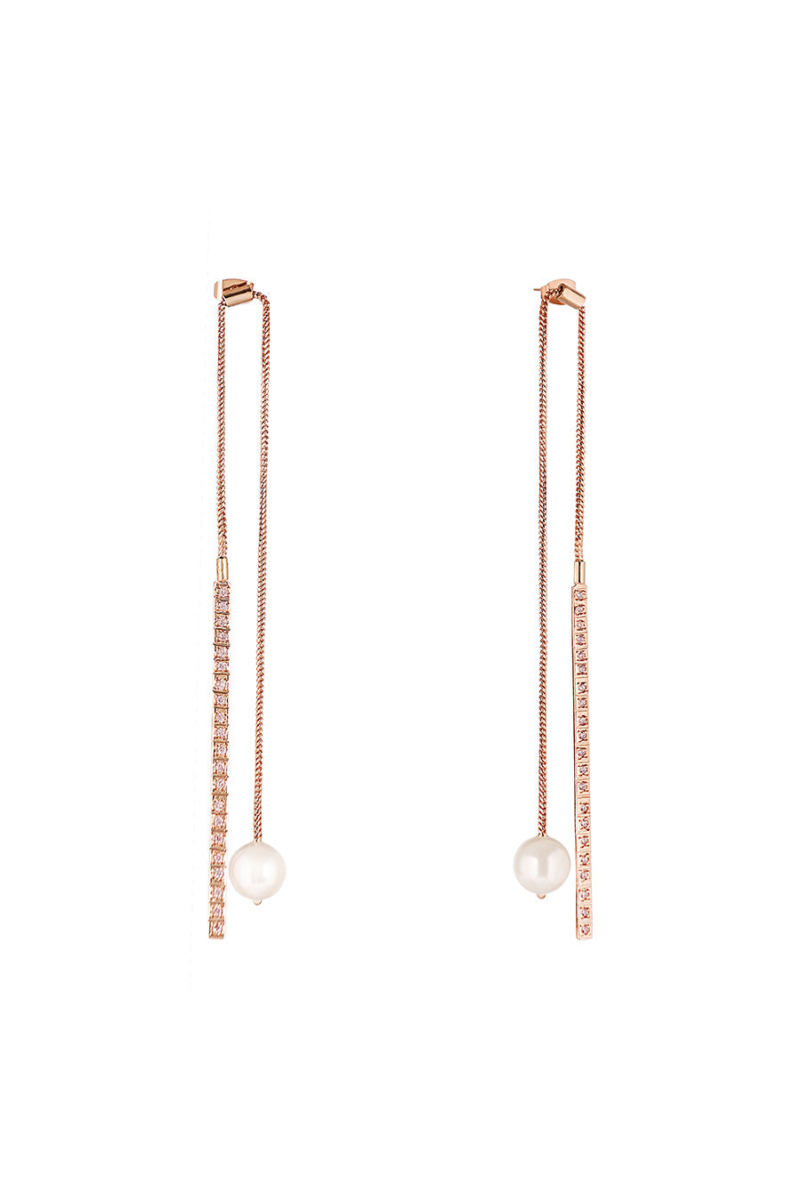 Drop Pearl Dangler Earrings