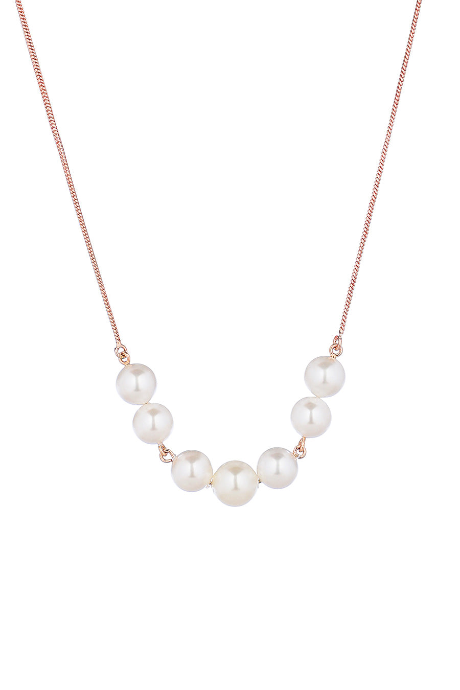 Pearl Kinetic Gold Plated Necklace