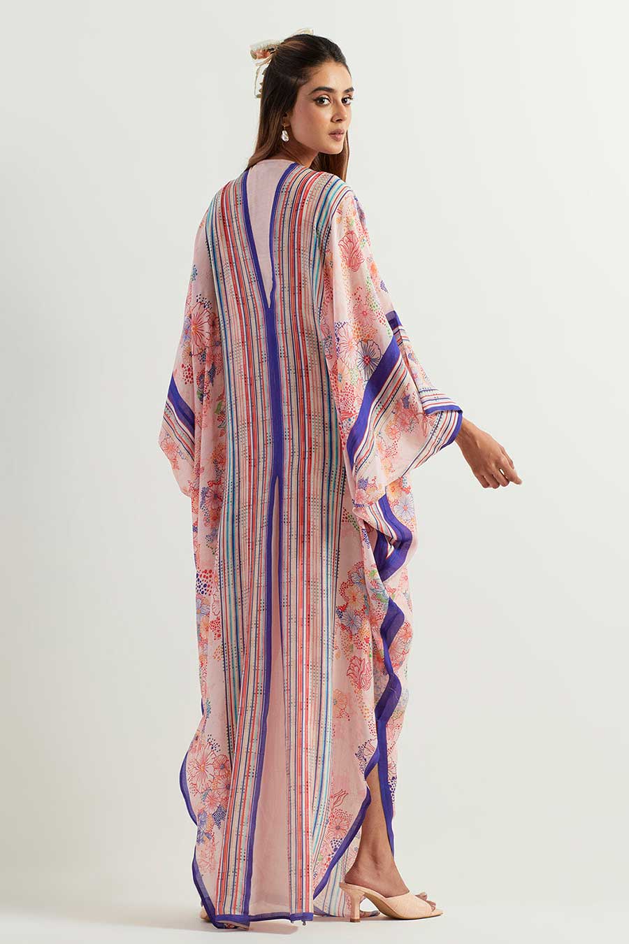 Saaya Ombre Printed Kaftan Dress