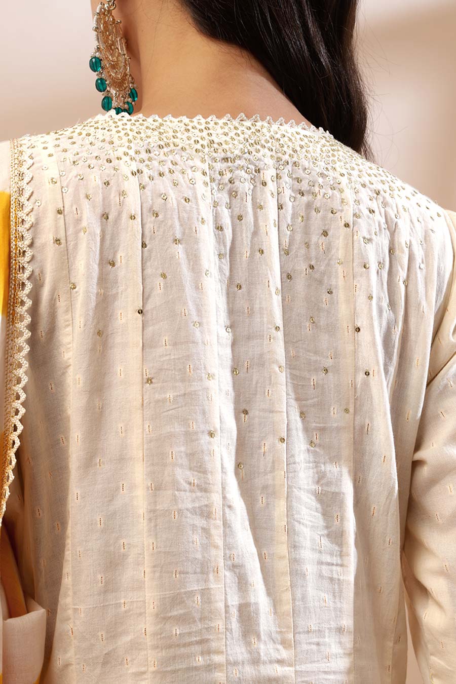 Ivory Maysa Embroidered Angrakha Set