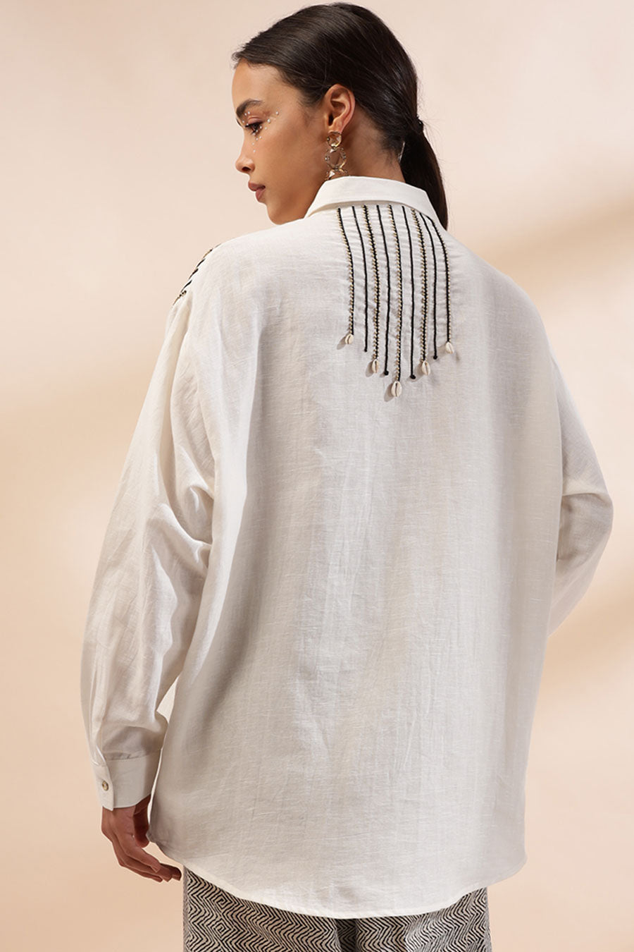 Ivory Boho Dori Shirt