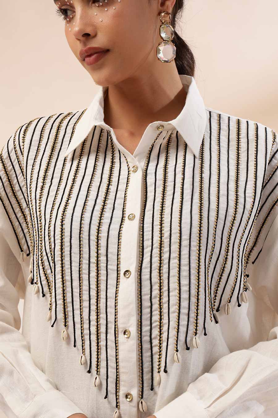 Ivory Boho Dori Shirt