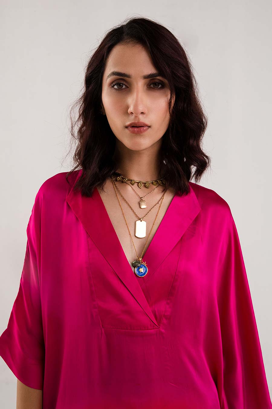 Pink Ombre Kaftan & Pant Co-Ord Set