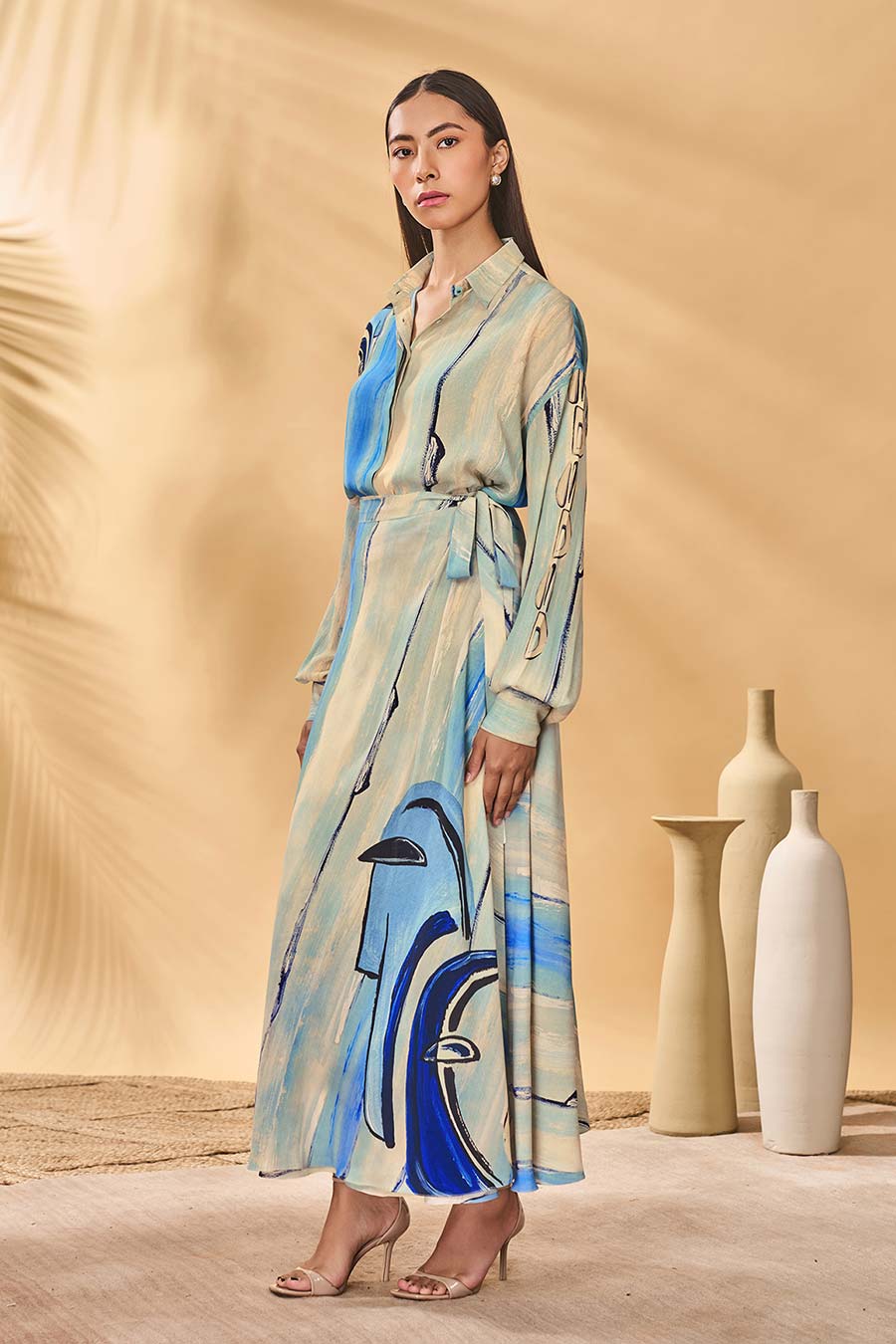 Midnight Faces Printed Shirt