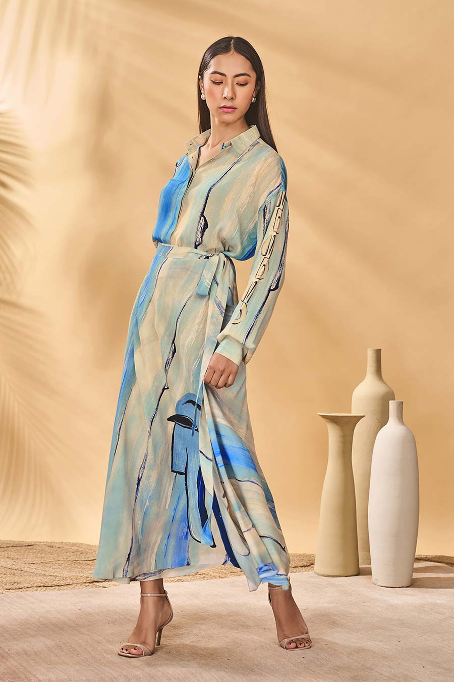 Midnight Faces Printed Shirt