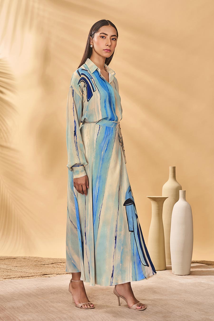 Midnight Faces Printed Shirt