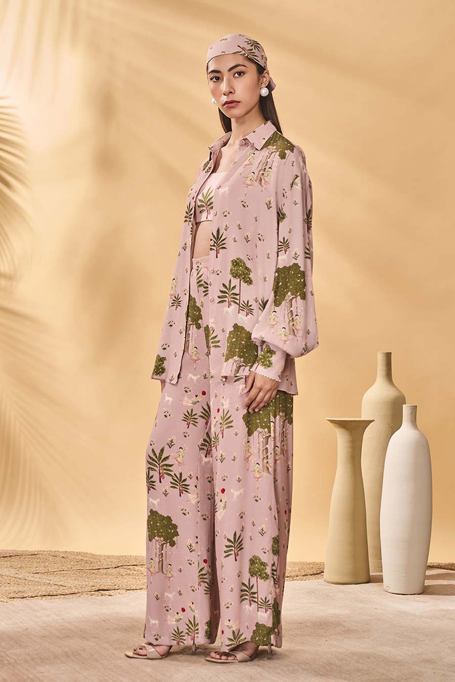 Pink Pirouette Picnic Printed Shirt