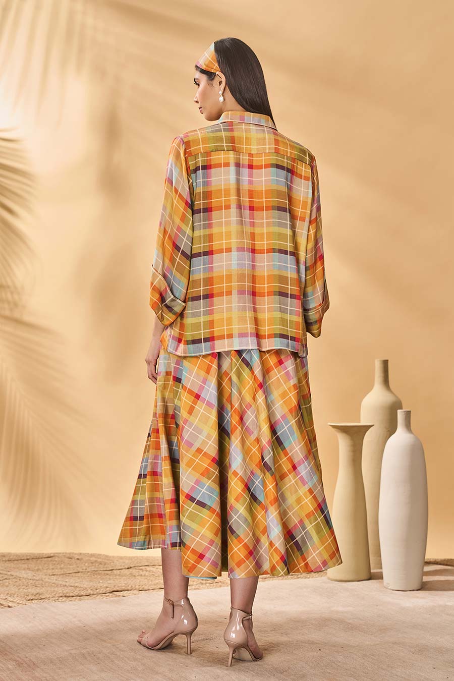 Sundowner Checkered Printed Shirt