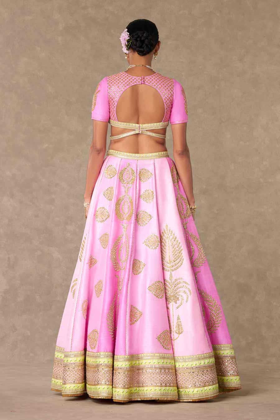 Pink Sitara-Dil Lehenga Set