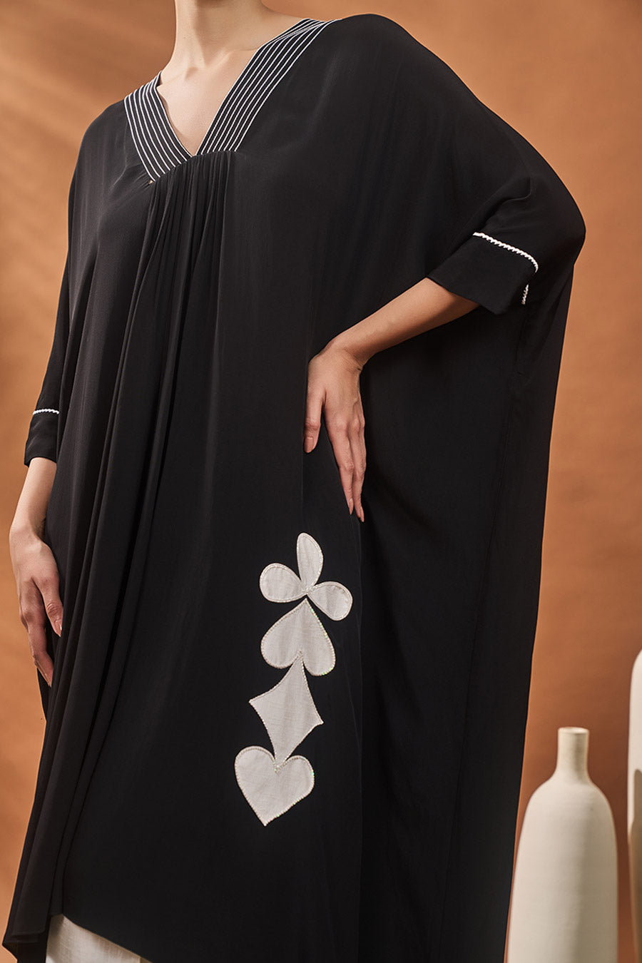 Black All Fours Tunic & Pant Set