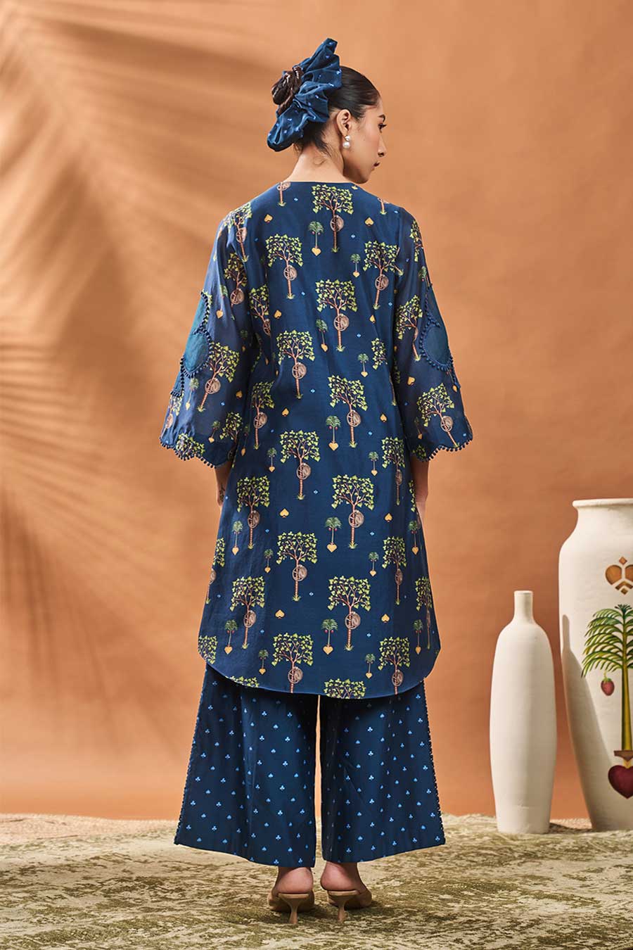 Indigo Wildscape Tunic & Pant Set
