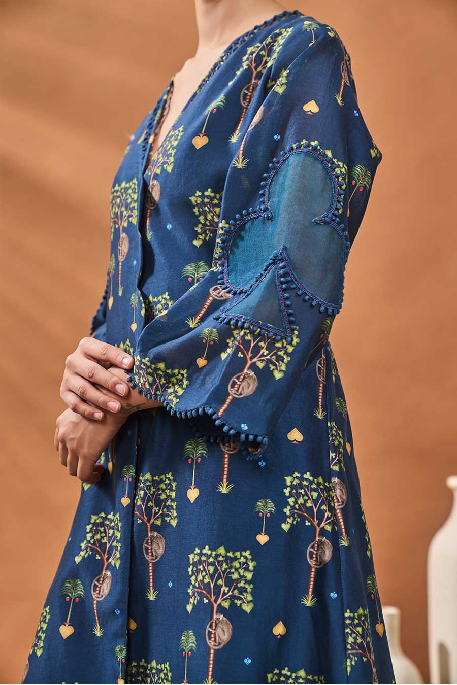 Indigo Wildscape Tunic & Pant Set