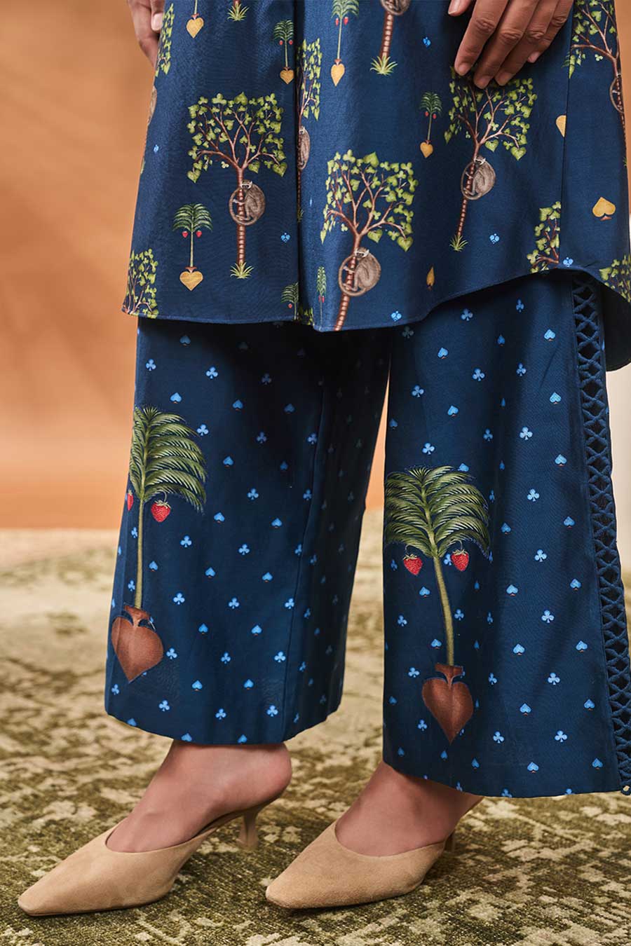 Indigo Wildscape Tunic & Pant Set