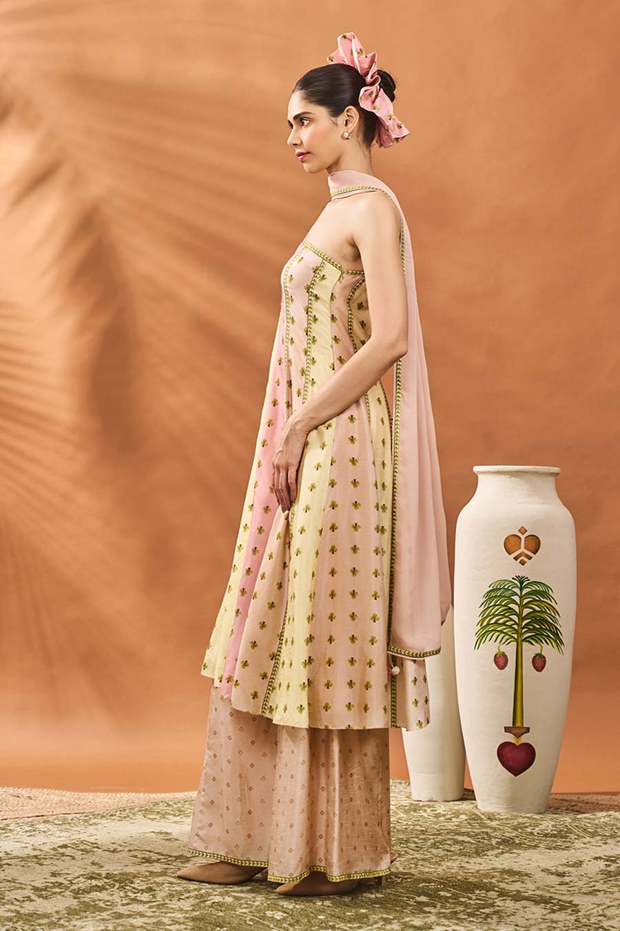 Sorbet Petal Play Anarkali Set