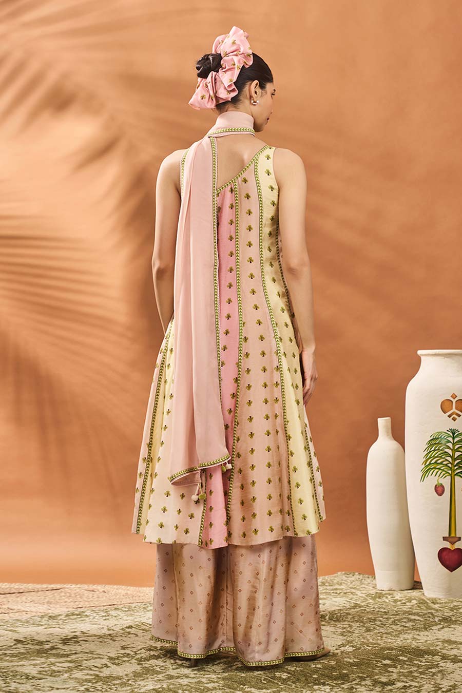 Sorbet Petal Play Anarkali Set