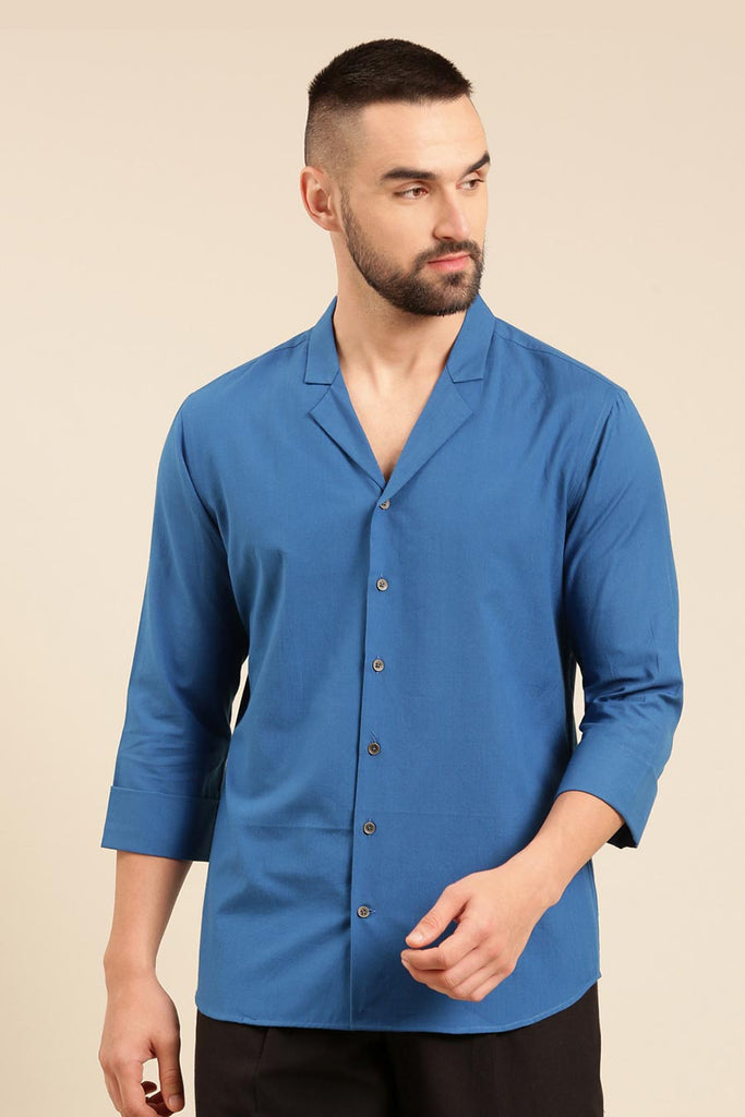 taku mylan Multi Sleeve Shirt | Stone Plus Men's Mauve Cotton Full