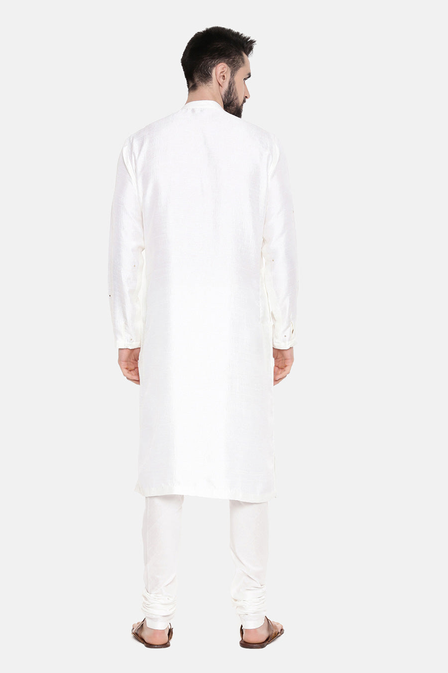Ivory Embellished Kurta Set