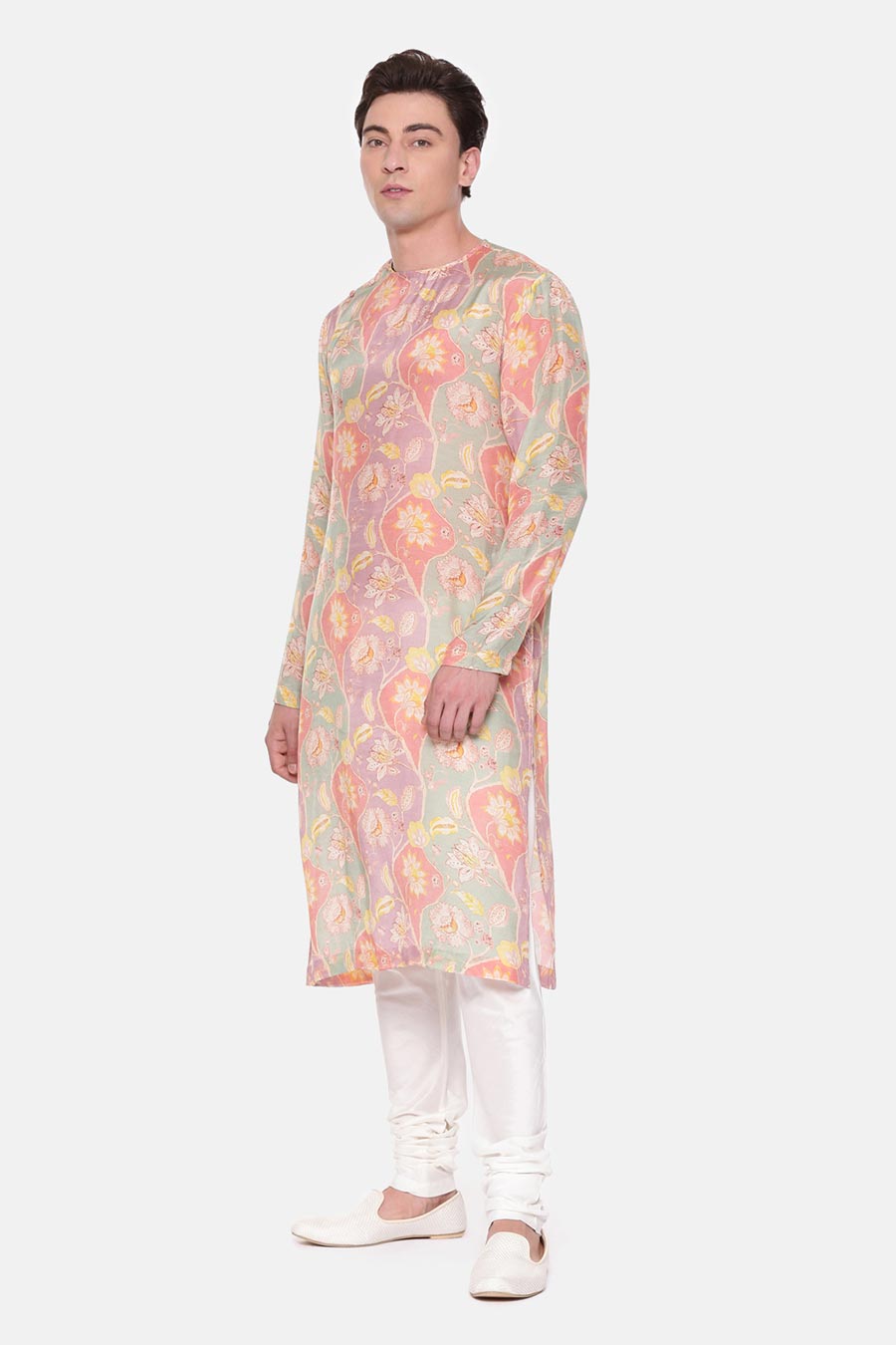 Multicolour Floral Printed Kurta Set