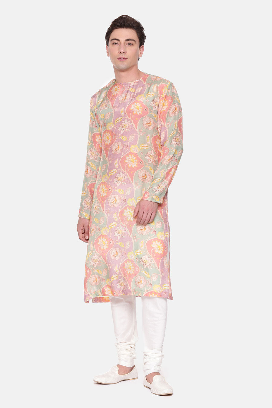 Multicolour Floral Printed Kurta Set