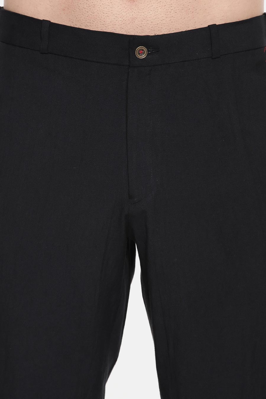Black Cotton Pants