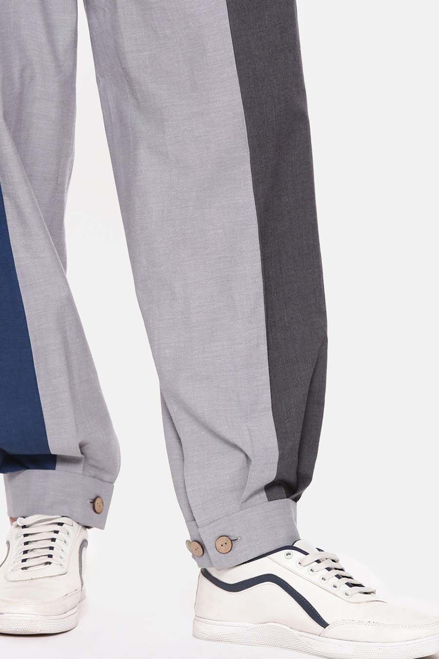 Blue & Grey Jogger Pants
