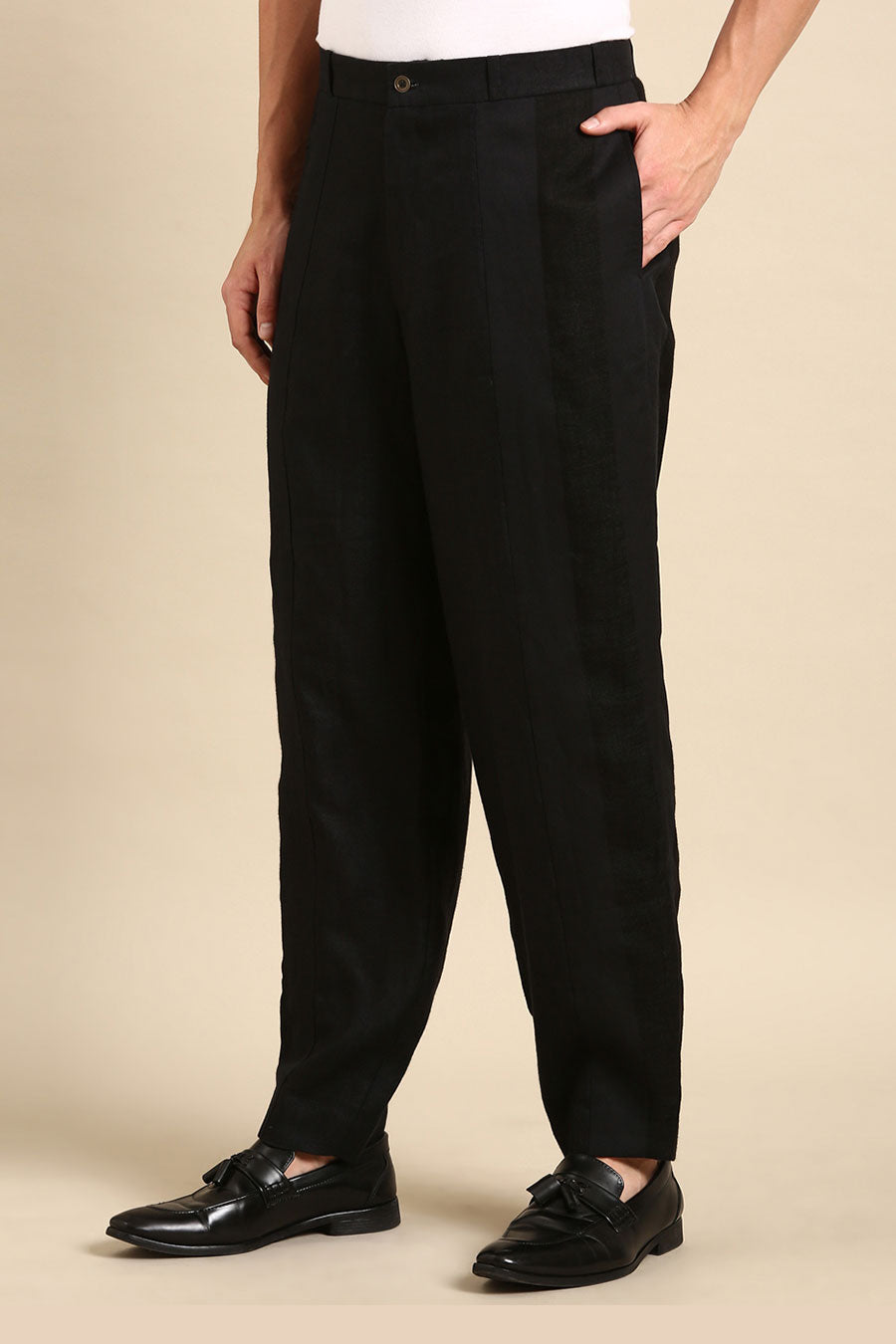 Black Linen Pants