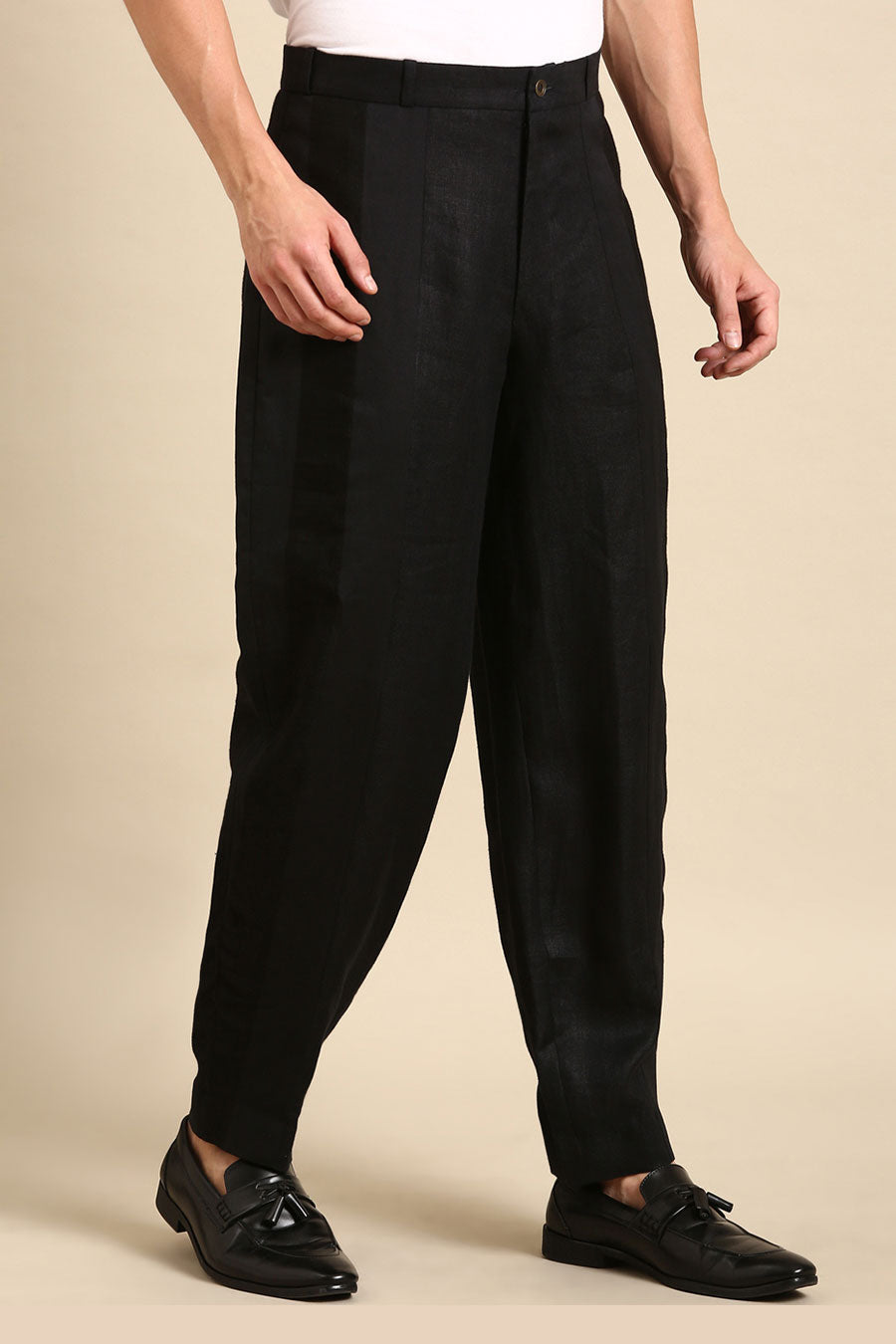Black Linen Pants