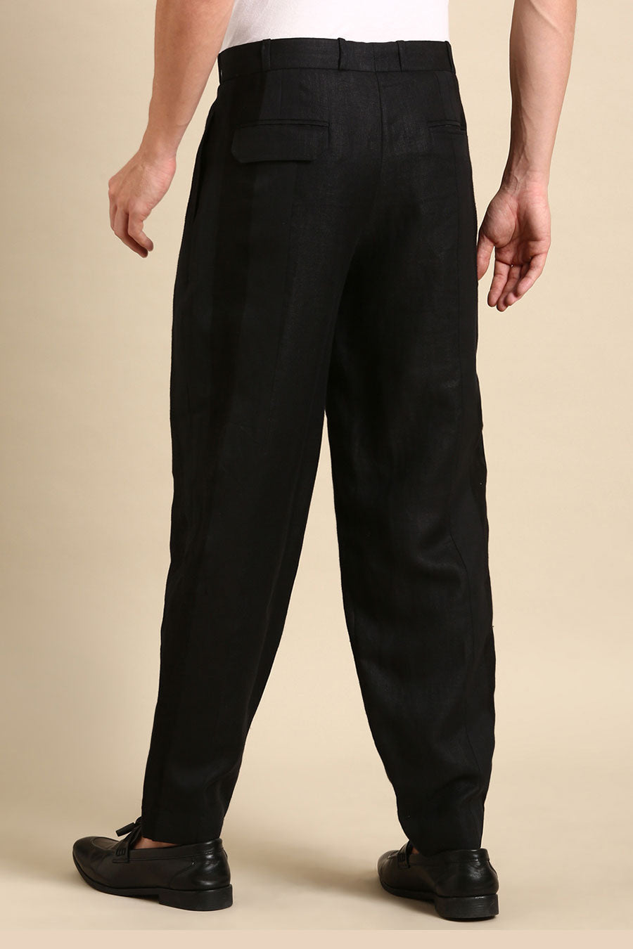 Black Linen Pants