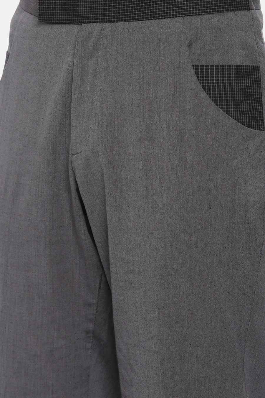 Grey Double Pocket Trouser