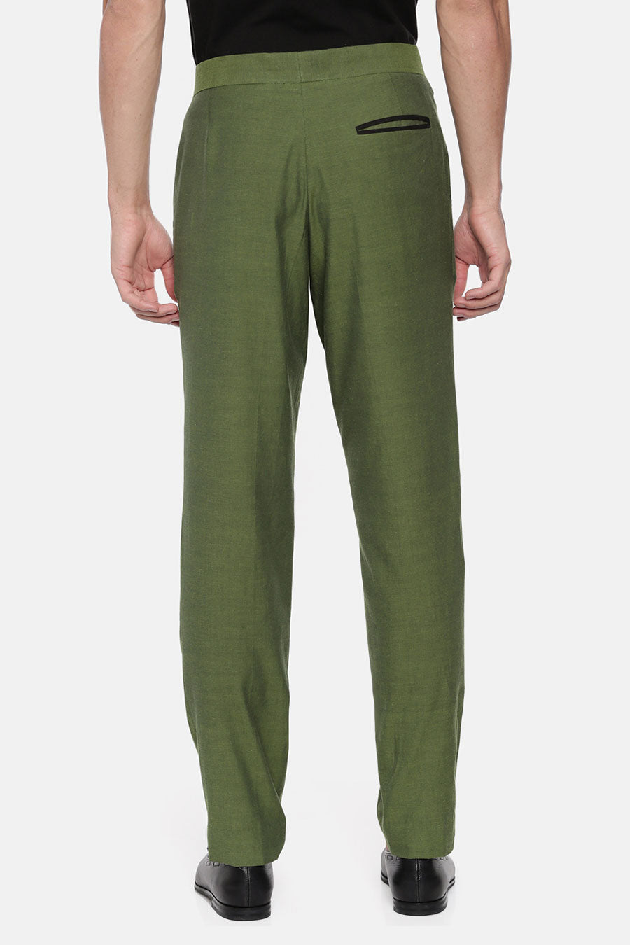 Green Double Pocket Trouser