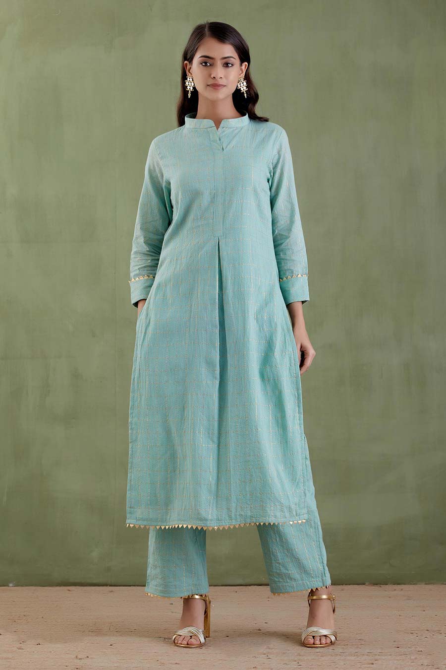 Meerabai Blue Kurta Set