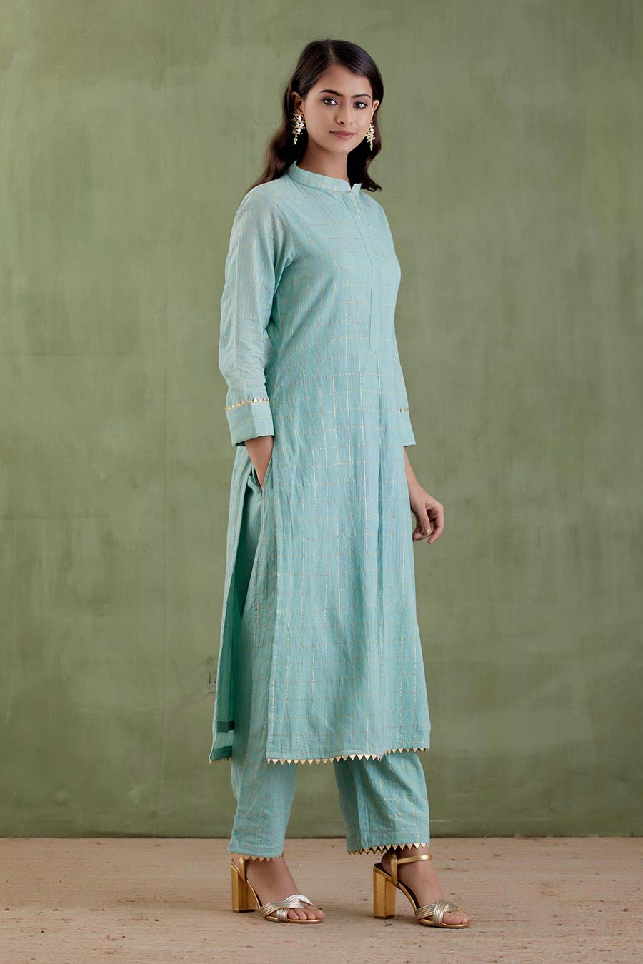 Meerabai Blue Kurta Set