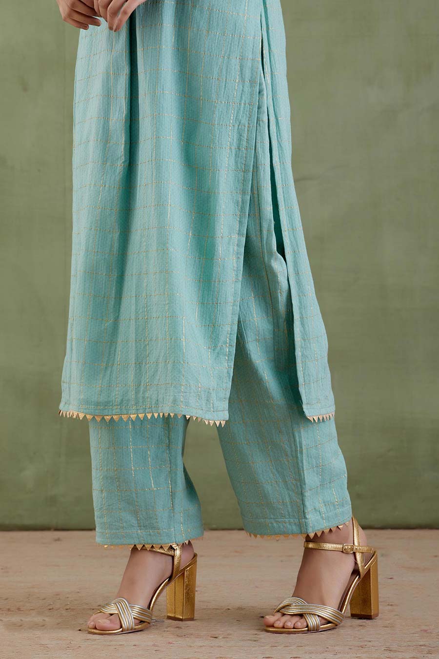 Meerabai Blue Kurta Set