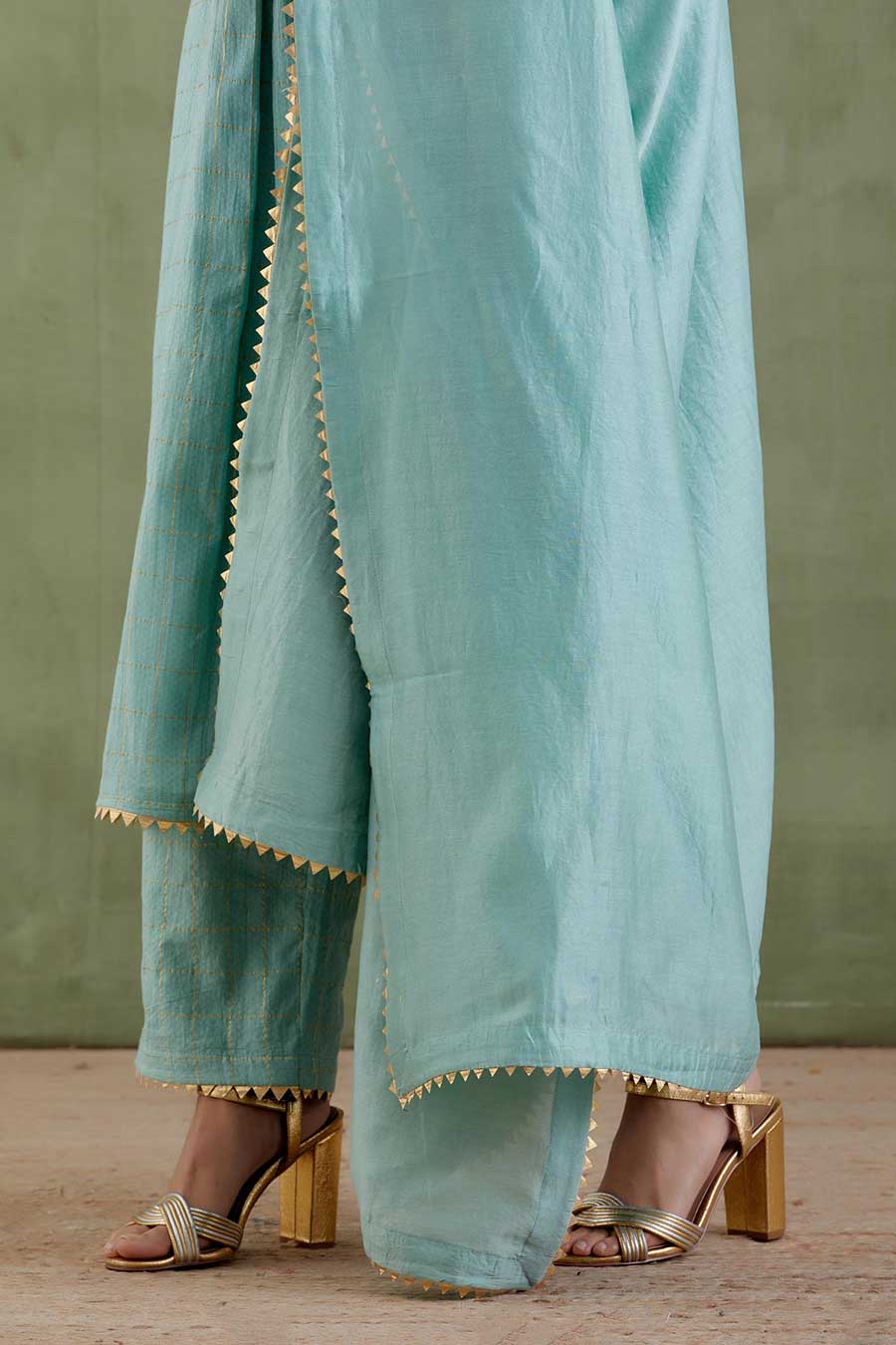 Meerabai Blue Kurta Set