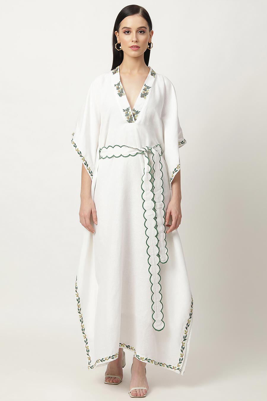 Kathy Embroidered Kaftan