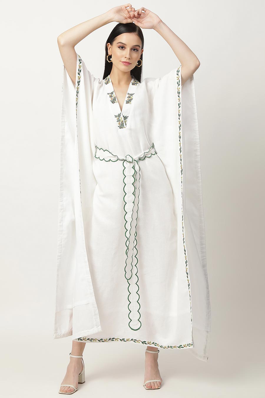 Kathy Embroidered Kaftan