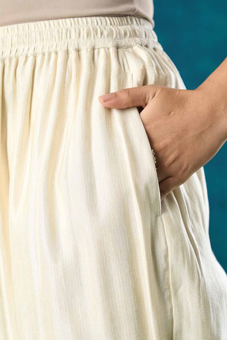 Pink Zari Butti Amala Kurta Set