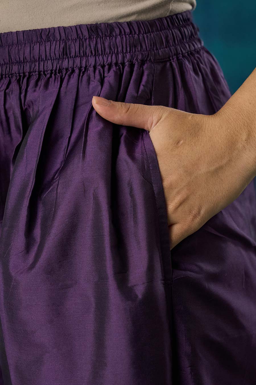 Purple Embroidered Shobhita Kurta Set